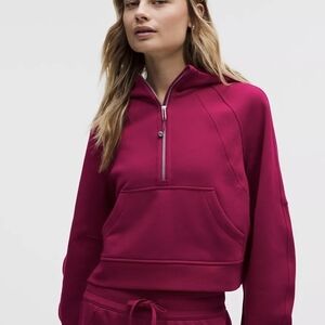 Scuba Oversized 1/2 Zip Hoodie